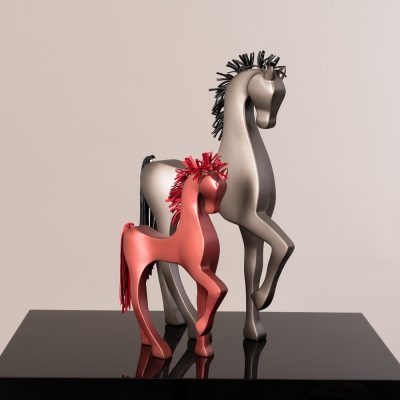 adorno escultura pony 02